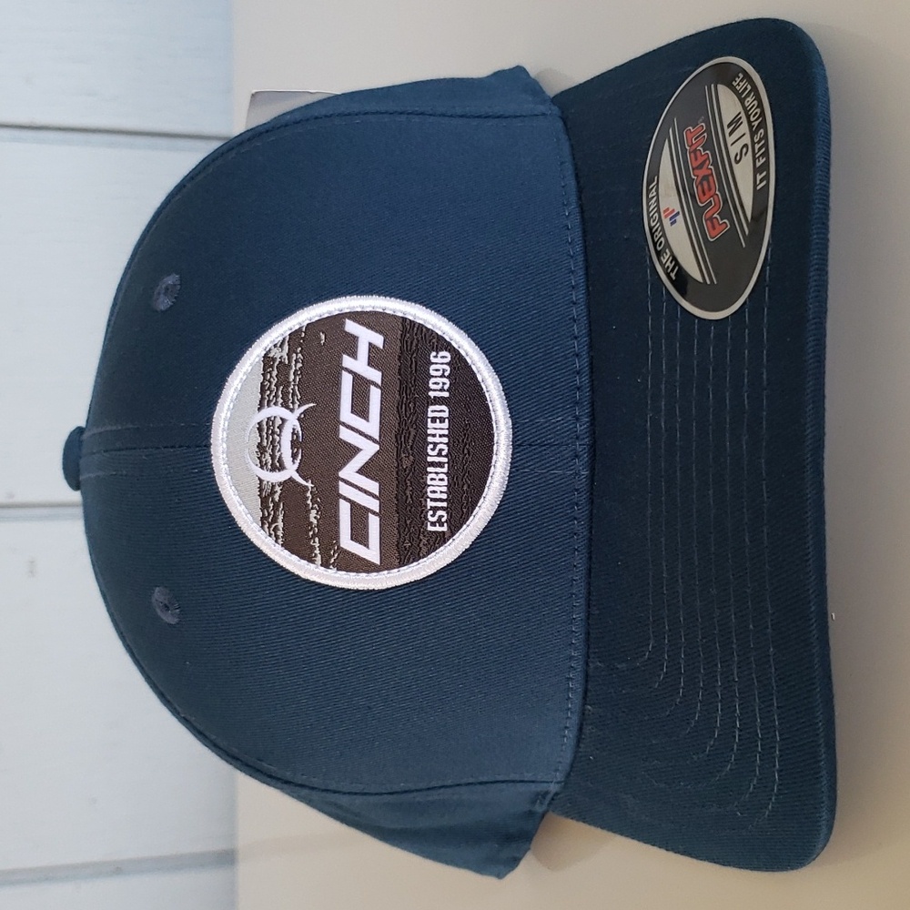 Cinch Hat Cowboy Hat Western Hat Cachucha Vaquera S/M Flexfit Solid Back